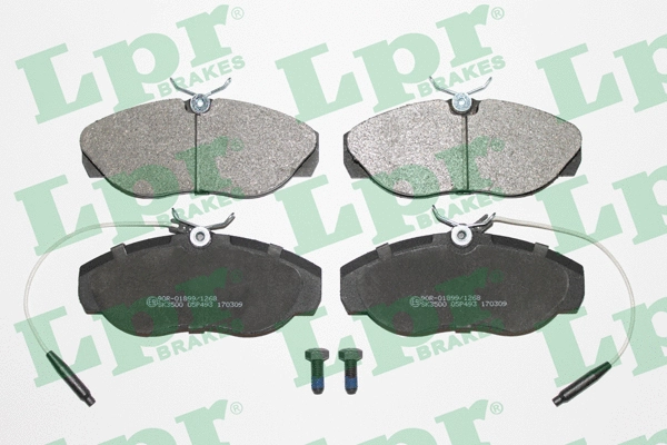 Brake Pad Set, disc brake (05P493)