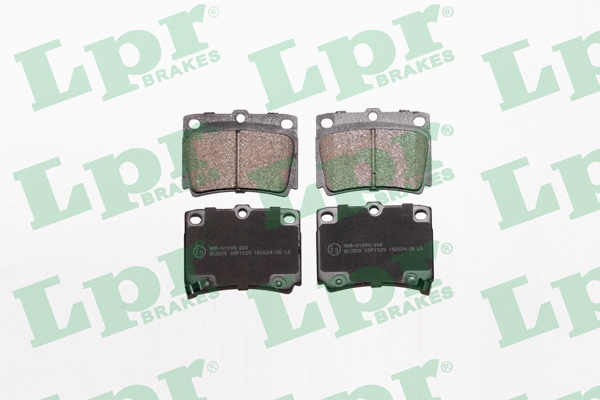 Brake Pad Set, disc brake (05P1029)