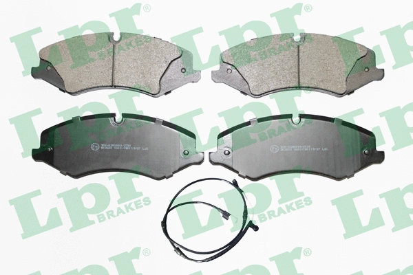 Brake Pad Set, disc brake (05P1600C)