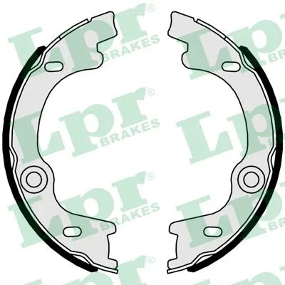 Brake Shoe Set, parking brake (01063)
