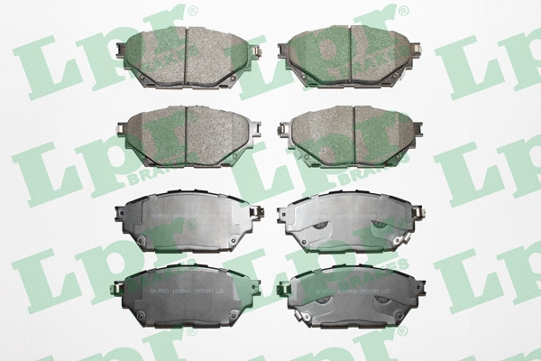 Brake Pad Set, disc brake (05P2000)