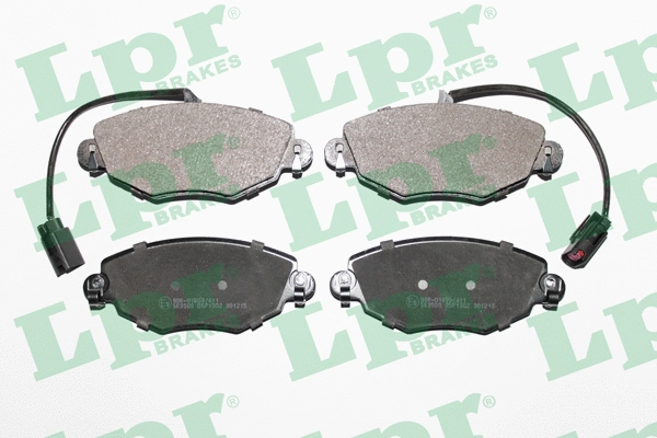 Brake Pad Set, disc brake (05P1302)