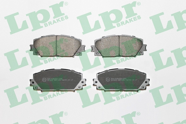 Brake Pad Set, disc brake (05P1333)