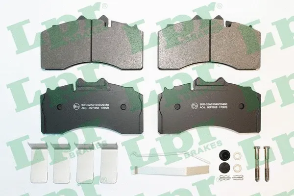 Brake Pad Set, disc brake (05P1858K)