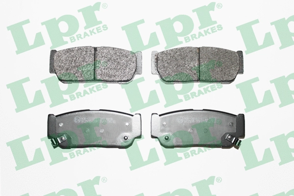 Brake Pad Set, disc brake (05P1504)
