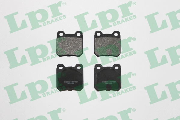 Brake Pad Set, disc brake (05P584)