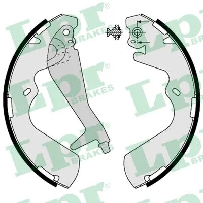 Brake Shoe Set (08240)