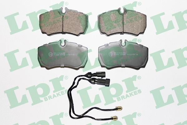 Brake Pad Set, disc brake (05P830A)