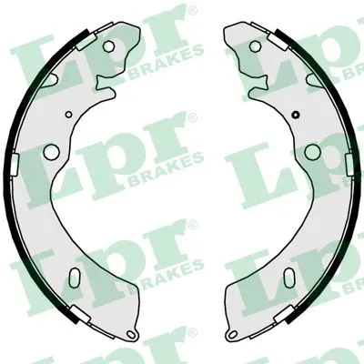 Brake Shoe Set (09810)