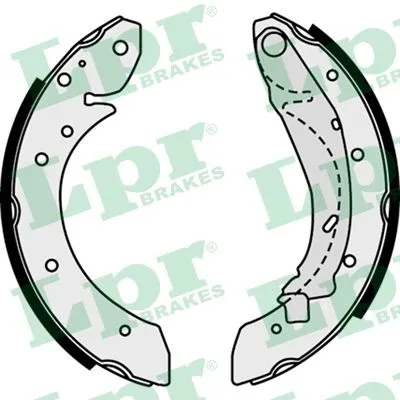 Brake Shoe Set (07730)