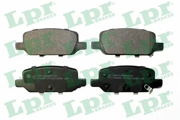 Brake Pad Set, disc brake (05P2266)