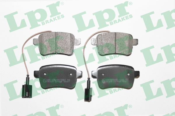 Brake Pad Set, disc brake (05P1596)