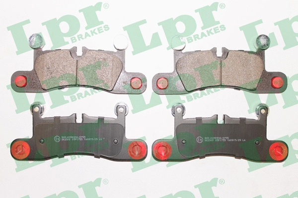 Brake Pad Set, disc brake (05P1755)