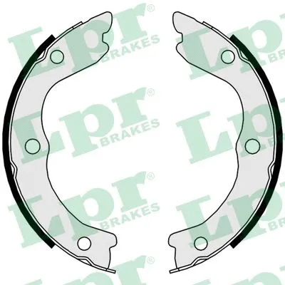 Brake Shoe Set, parking brake (09730)