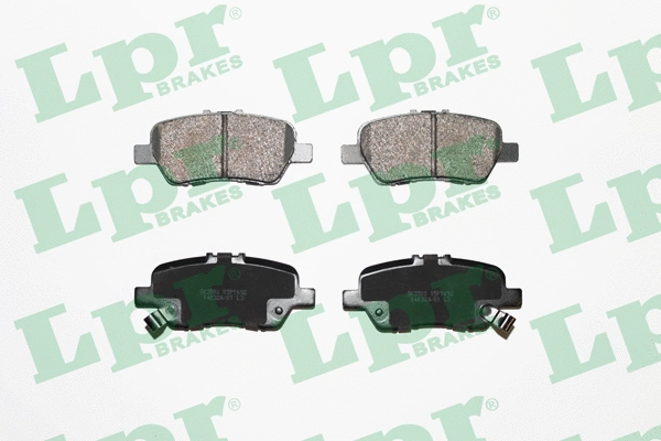Brake Pad Set, disc brake (05P1692)