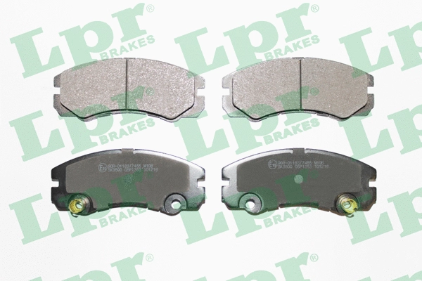 Brake Pad Set, disc brake (05P1353)