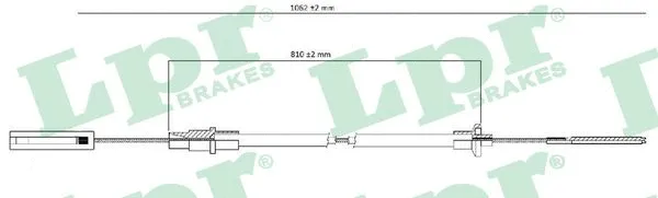 Cable Pull, clutch control (C0256C)