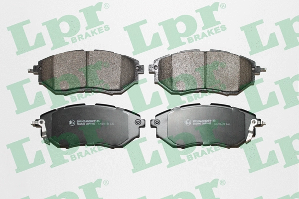 Brake Pad Set, disc brake (05P1402)