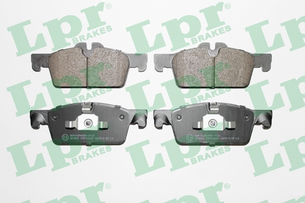 Brake Pad Set, disc brake (05P1626)