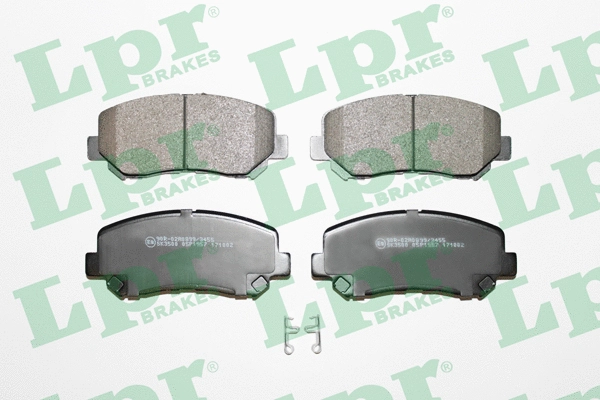 Brake Pad Set, disc brake (05P1957)