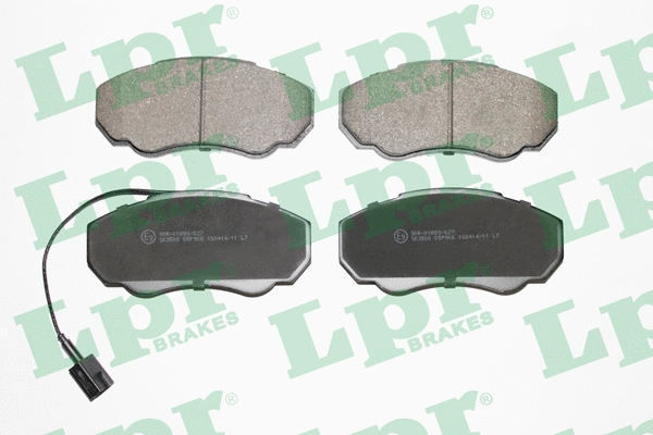 Brake Pad Set, disc brake (05P966)