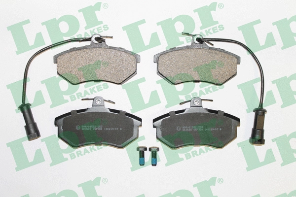 Brake Pad Set, disc brake (05P300)