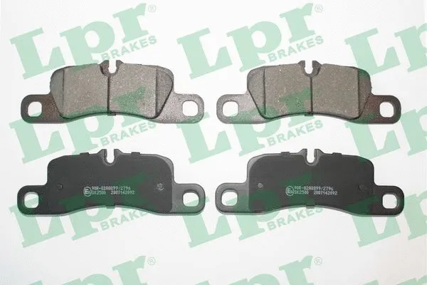 Brake Pad Set, disc brake (05P2092)
