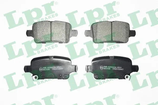 Brake Pad Set, disc brake (05P2047)