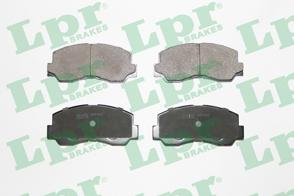 Brake Pad Set, disc brake (05P532)