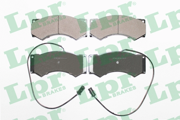 Brake Pad Set, disc brake (05P1155)