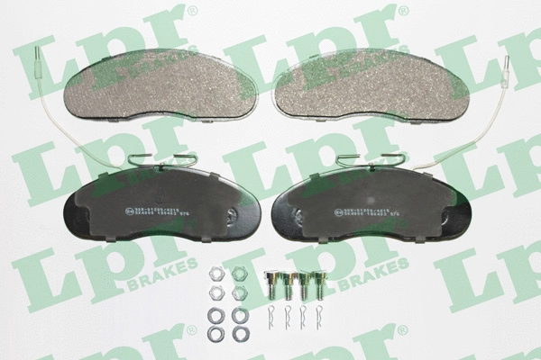 Brake Pad Set, disc brake (05P976)