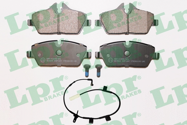 Brake Pad Set, disc brake (05P1241A)
