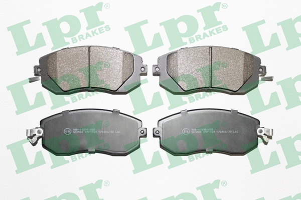 Brake Pad Set, disc brake (05P1729)