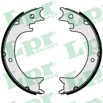Brake Shoe Set, parking brake (09590)