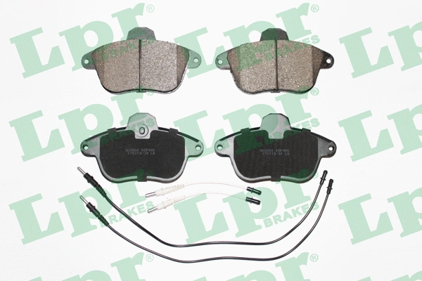 Brake Pad Set, disc brake (05P480)