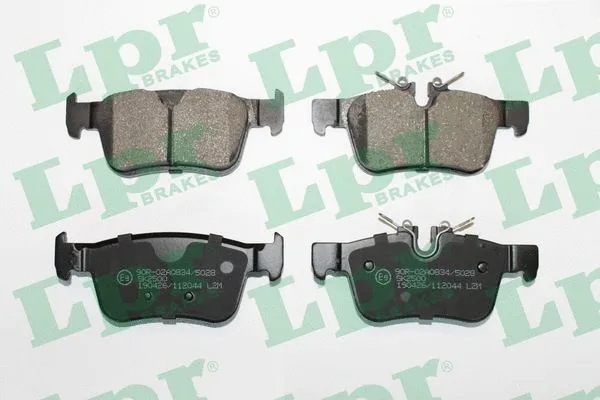 Brake Pad Set, disc brake (05P2044)