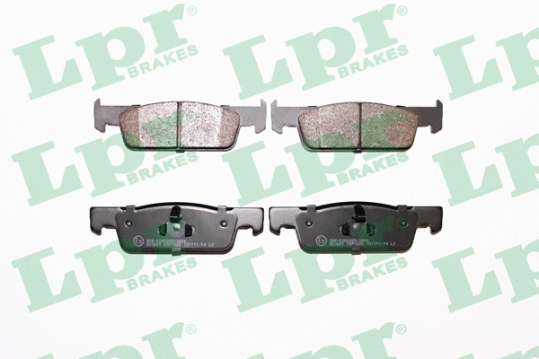 Brake Pad Set, disc brake (05P1825)