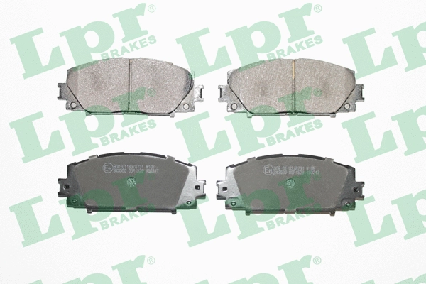 Brake Pad Set, disc brake (05P1529)