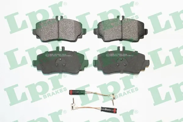 Brake Pad Set, disc brake (05P1387)