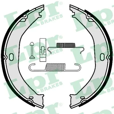 Brake Shoe Set, parking brake (09520K)