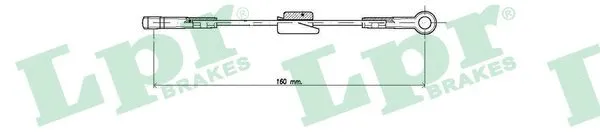 Cable Pull, parking brake (C0221B)