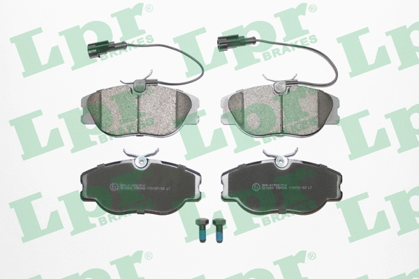 Brake Pad Set, disc brake (05P286)