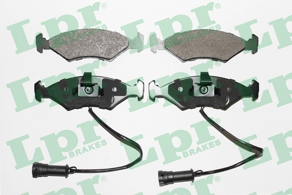 Brake Pad Set, disc brake (05P1087)