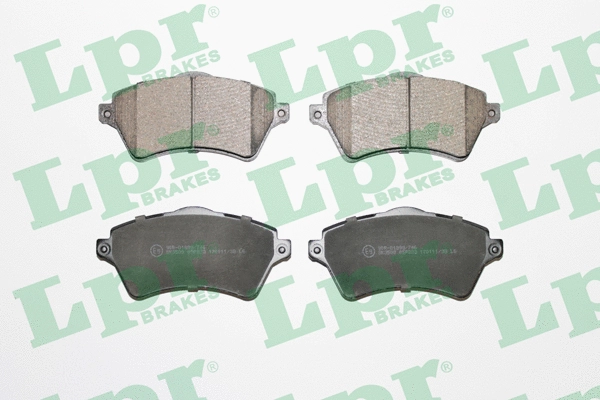Brake Pad Set, disc brake (05P833)