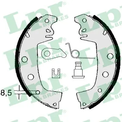 Brake Shoe Set (02971)