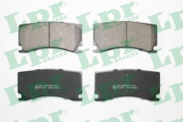 Brake Pad Set, disc brake (05P2003)