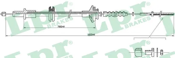 Cable Pull, clutch control (C0253C)