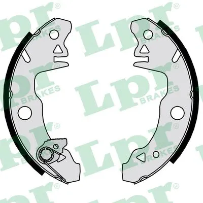 Brake Shoe Set (06000)