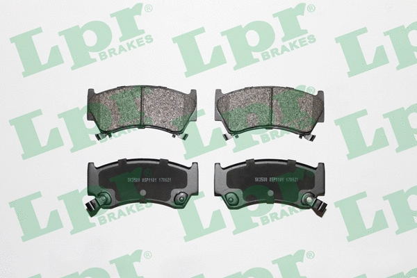 Brake Pad Set, disc brake (05P1101)