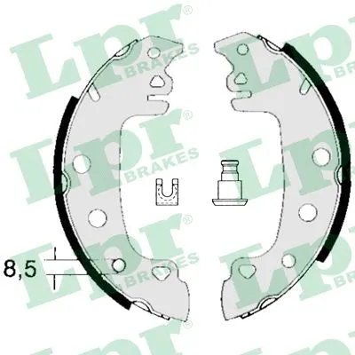 Brake Shoe Set (00770)
